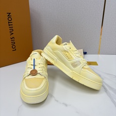 💋💍L家 L~V Trainer 新37 情侣运动鞋 官方 1W+ 尼龙网面水洗变色皮打造 以瞩目色块展现复古篮球鞋的 💋💍L家 L~V Trainer 新37 情侣运动鞋 官方 1W+ 尼龙网面水洗变色皮打造 以瞩目色块展现复古篮球鞋的
