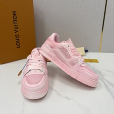 💋💍L家 L~V Trainer 新37 情侣运动鞋 官方 1W+ 尼龙网面水洗变色皮打造 以瞩目色块展现复古篮球鞋的 💋💍L家 L~V Trainer 新37 情侣运动鞋 官方 1W+ 尼龙网面水洗变色皮打造 以瞩目色块展现复古篮球鞋的