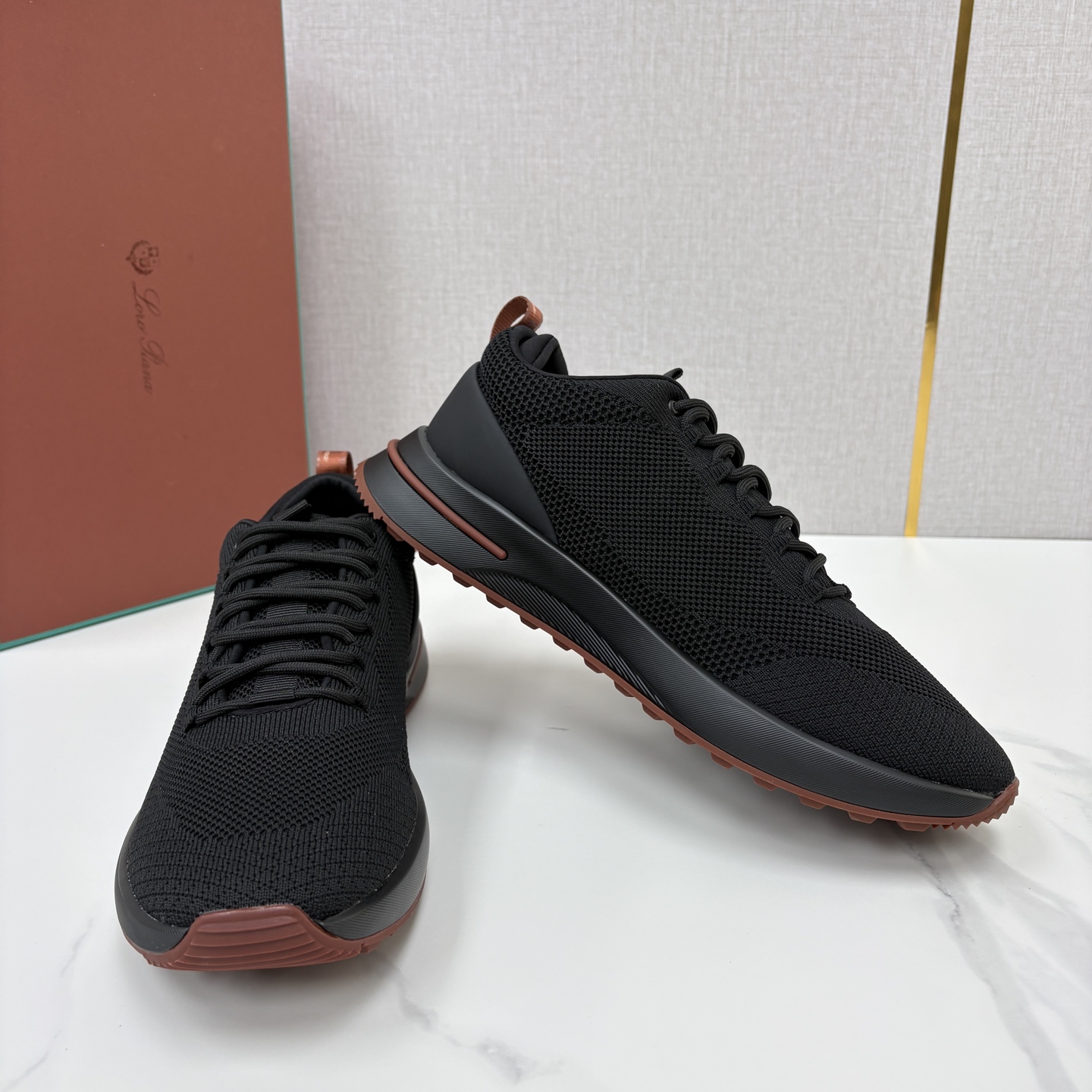 💋💍LP 家新品 Loro Pian* 诺悠*翩雅 Week End Walk 男士网面牛皮拼接休闲运动鞋 💋💍LP 家新品 Loro Pian* 诺悠*翩雅 Week End Walk 男士网面牛皮拼接休闲运动鞋