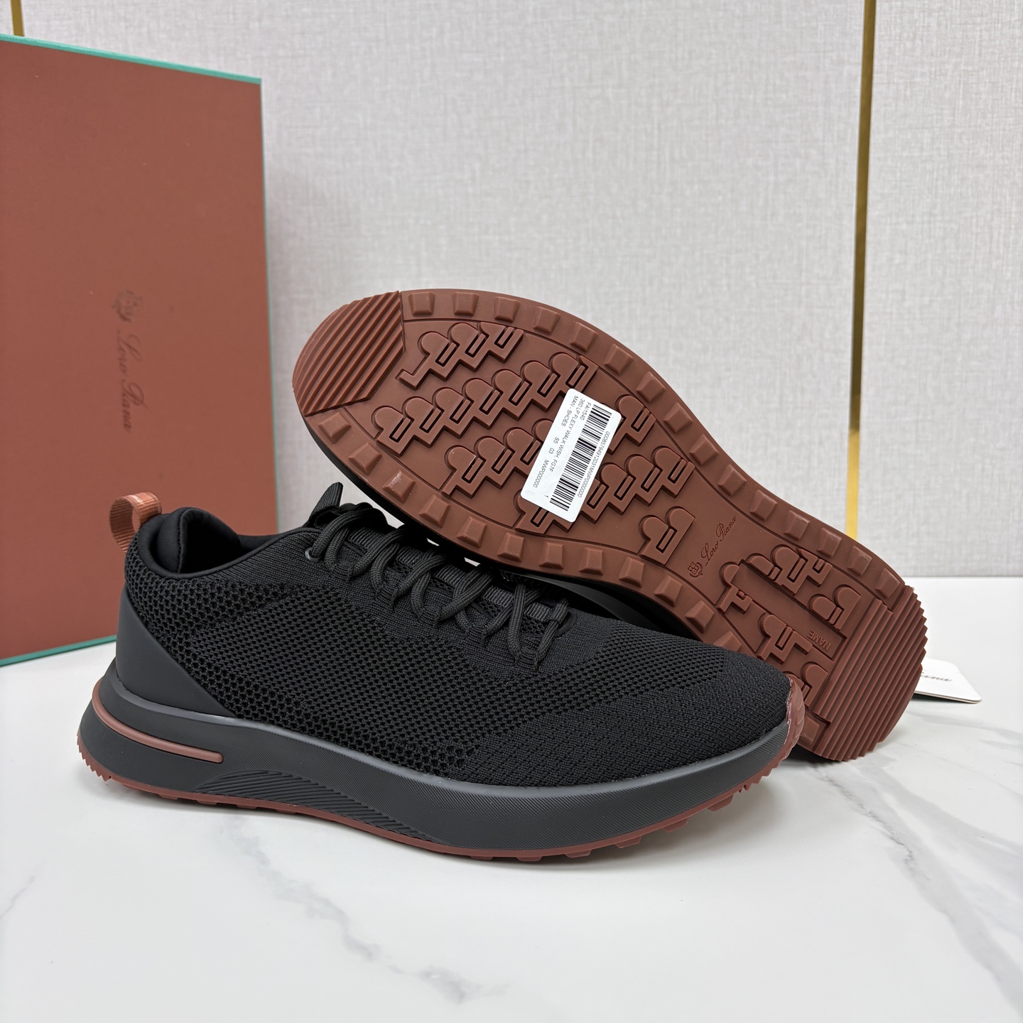 💋💍LP 家新品 Loro Pian* 诺悠*翩雅 Week End Walk 男士网面牛皮拼接休闲运动鞋 💋💍LP 家新品 Loro Pian* 诺悠*翩雅 Week End Walk 男士网面牛皮拼接休闲运动鞋