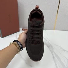 💋💍LP 家新品 Loro Pian* 诺悠*翩雅 Week End Walk 男士网面牛皮拼接休闲运动鞋 💋💍LP 家新品 Loro Pian* 诺悠*翩雅 Week End Walk 男士网面牛皮拼接休闲运动鞋