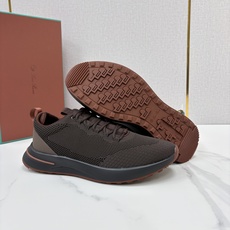 💋💍LP 家新品 Loro Pian* 诺悠*翩雅 Week End Walk 男士网面牛皮拼接休闲运动鞋 💋💍LP 家新品 Loro Pian* 诺悠*翩雅 Week End Walk 男士网面牛皮拼接休闲运动鞋