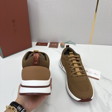 💋💍LP 家新品 Loro Pian* 诺悠*翩雅 Week End Walk 男士网面牛皮拼接休闲运动鞋 💋💍LP 家新品 Loro Pian* 诺悠*翩雅 Week End Walk 男士网面牛皮拼接休闲运动鞋