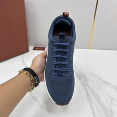 💋💍LP 家新品 Loro Pian* 诺悠*翩雅 Week End Walk 男士网面牛皮拼接休闲运动鞋 💋💍LP 家新品 Loro Pian* 诺悠*翩雅 Week End Walk 男士网面牛皮拼接休闲运动鞋