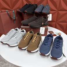 💋💍LP 家新品 Loro Pian* 诺悠*翩雅 Week End Walk 男士网面牛皮拼接休闲运动鞋 💋💍LP 家新品 Loro Pian* 诺悠*翩雅 Week End Walk 男士网面牛皮拼接休闲运动鞋