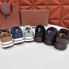 💋💍LP 家新品 Loro Pian* 诺悠*翩雅 Week End Walk 男士网面牛皮拼接休闲运动鞋 💋💍LP 家新品 Loro Pian* 诺悠*翩雅 Week End Walk 男士网面牛皮拼接休闲运动鞋