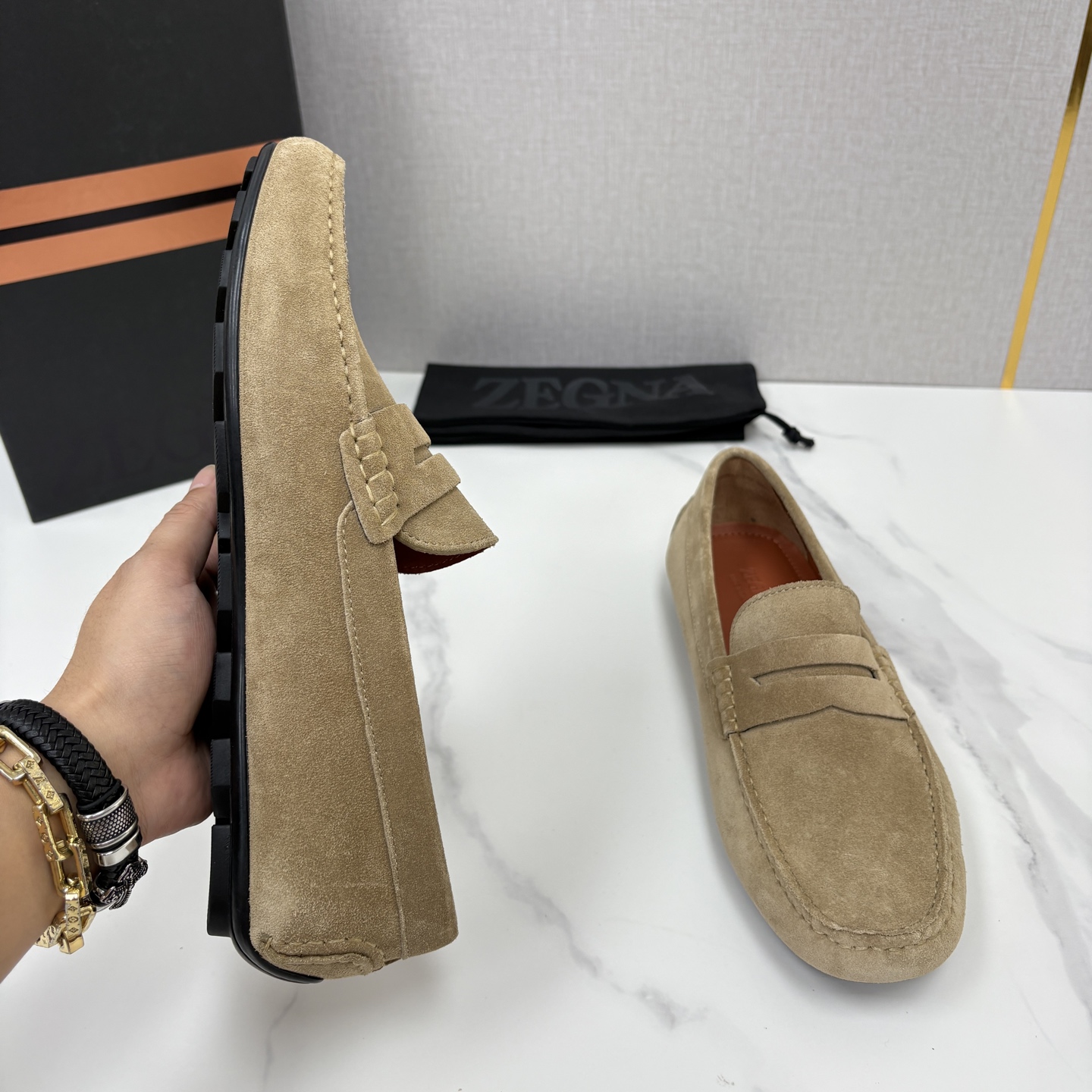💋💍 代购级 杰尼~亚 Z Zngn* PELLETESSUTA™ 驾车鞋 一脚蹬乐福鞋 此款豆豆鞋采用进口荔 💋💍 代购级 杰尼~亚 Z Zngn* PELLETESSUTA™ 驾车鞋 一脚蹬乐福鞋 此款豆豆鞋采用进口荔