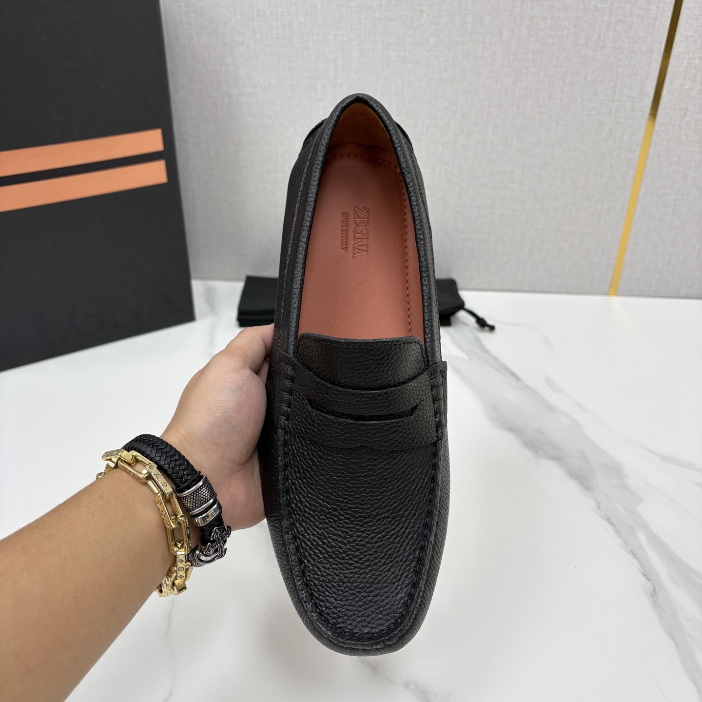💋💍 代购级 杰尼~亚 Z Zngn* PELLETESSUTA™ 驾车鞋 一脚蹬乐福鞋 此款豆豆鞋采用进口荔 💋💍 代购级 杰尼~亚 Z Zngn* PELLETESSUTA™ 驾车鞋 一脚蹬乐福鞋 此款豆豆鞋采用进口荔