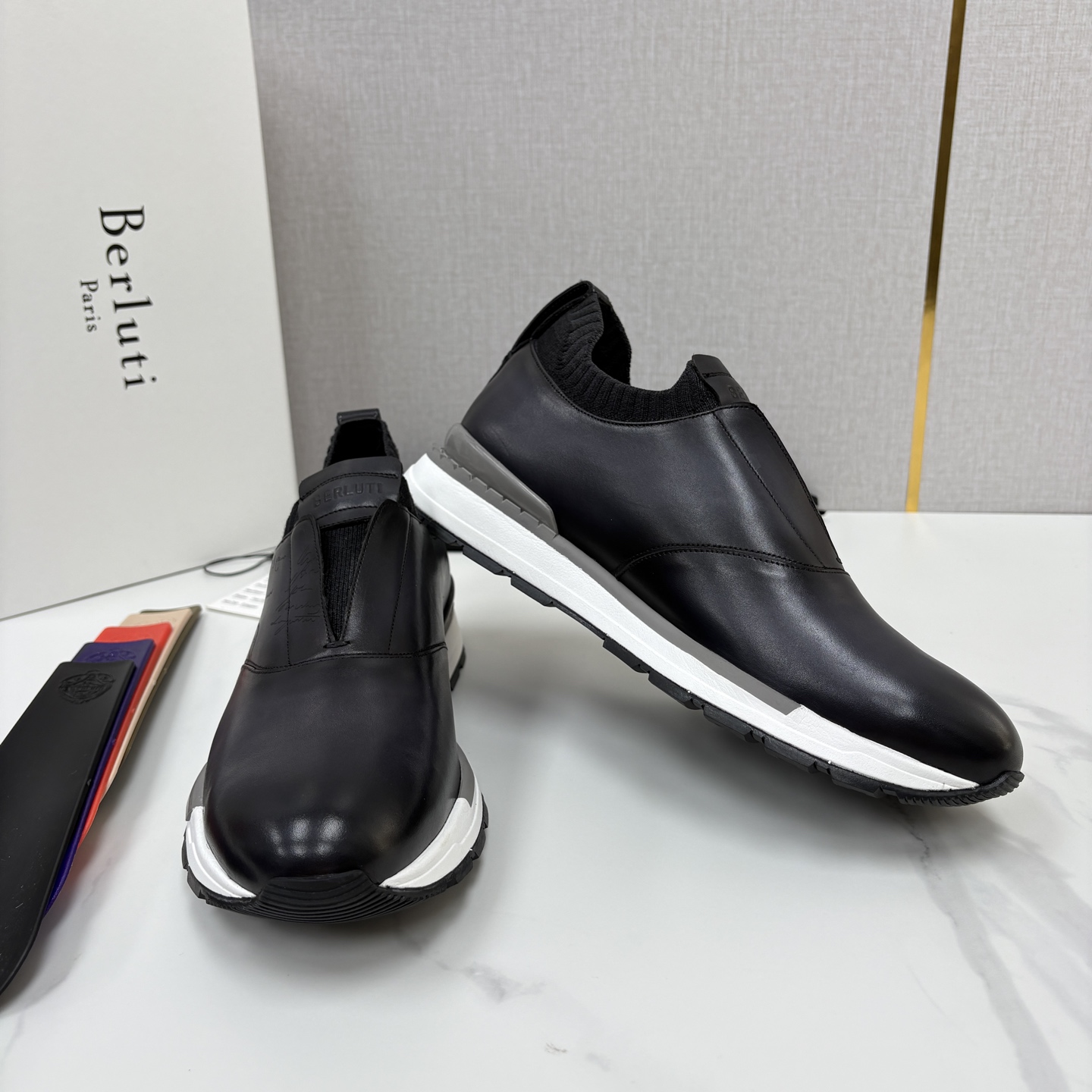 💋💍Berlut* 布鲁提 升级版可做第三代私模大底 Fast Track皮革运动鞋 官方 16700 最新款男士休 💋💍Berlut* 布鲁提 升级版可做第三代私模大底 Fast Track皮革运动鞋 官方 16700 最新款男士休