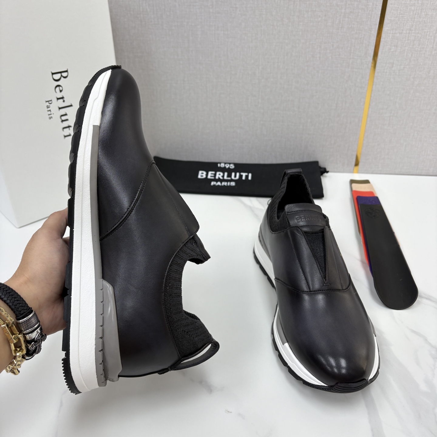 💋💍Berlut* 布鲁提 升级版第四代私模大底 Fast Track皮革运动鞋 官方 16700 最新款男士休闲飞 💋💍Berlut* 布鲁提 升级版第四代私模大底 Fast Track皮革运动鞋 官方 16700 最新款男士休闲飞