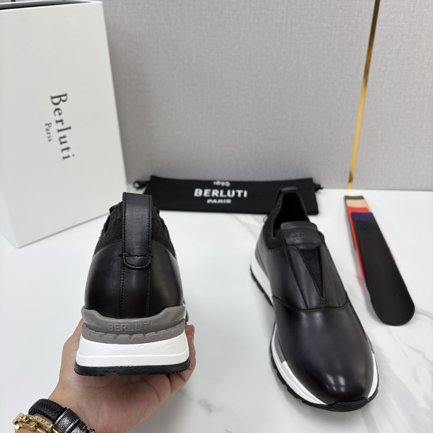 💋💍Berlut* 布鲁提 升级版第四代私模大底 Fast Track皮革运动鞋 官方 16700 最新款男士休闲飞 💋💍Berlut* 布鲁提 升级版第四代私模大底 Fast Track皮革运动鞋 官方 16700 最新款男士休闲飞