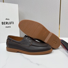 💋💍Berlut* 布鲁提 休闲系带乐福船鞋 绅士日常的轻奢之选 甄选细腻鹿皮🫎🫎打造,皮面肌理饱满柔和, 💋💍Berlut* 布鲁提 休闲系带乐福船鞋 绅士日常的轻奢之选 甄选细腻鹿皮🫎🫎打造,皮面肌理饱满柔和,