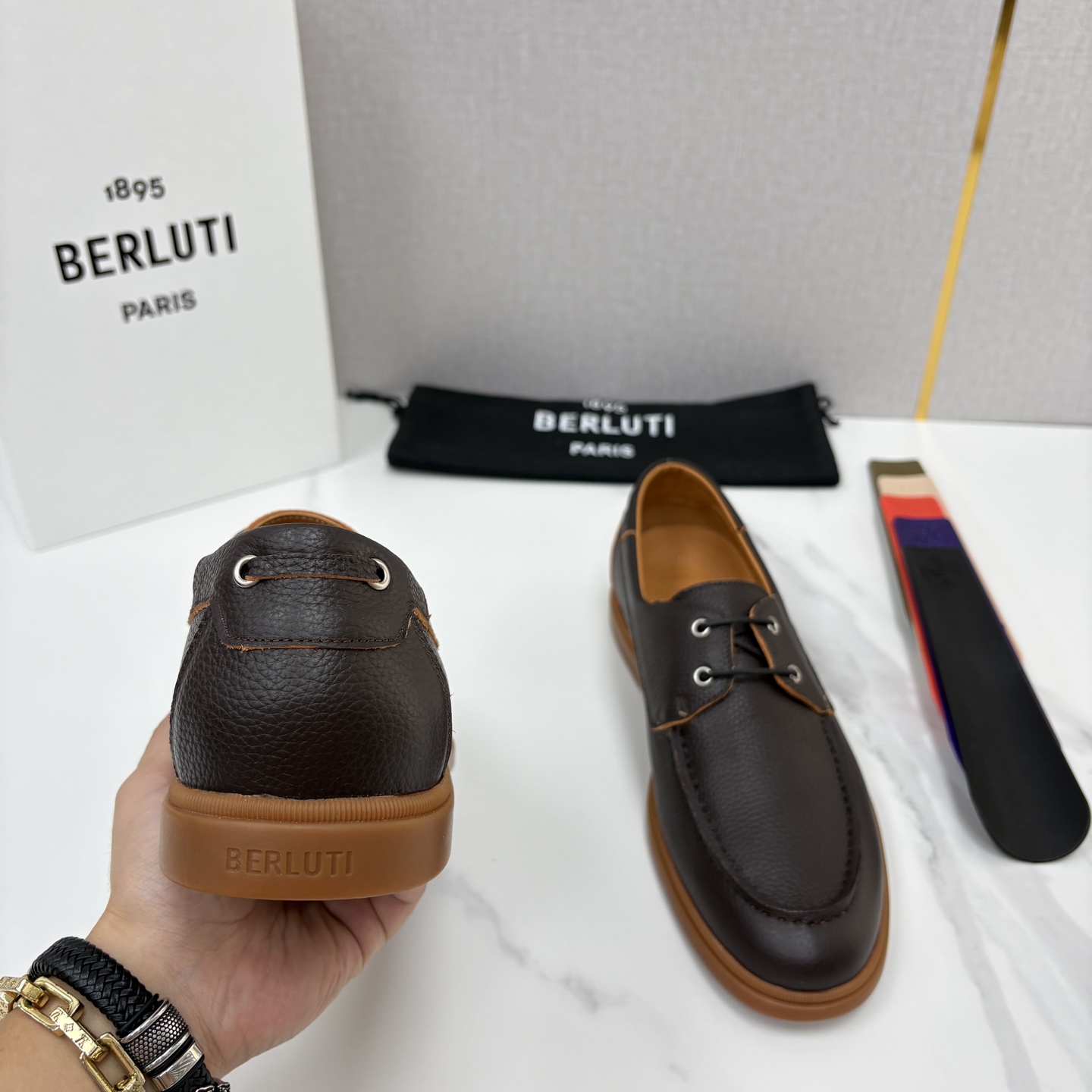 💋💍Berlut* 布鲁提 休闲系带乐福船鞋 绅士日常的轻奢之选 甄选细腻鹿皮🫎🫎打造,皮面肌理饱满柔和, 💋💍Berlut* 布鲁提 休闲系带乐福船鞋 绅士日常的轻奢之选 甄选细腻鹿皮🫎🫎打造,皮面肌理饱满柔和,