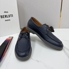 💋💍Berlut* 布鲁提 休闲系带乐福船鞋 绅士日常的轻奢之选 甄选细腻鹿皮🫎🫎打造,皮面肌理饱满柔和, 💋💍Berlut* 布鲁提 休闲系带乐福船鞋 绅士日常的轻奢之选 甄选细腻鹿皮🫎🫎打造,皮面肌理饱满柔和,