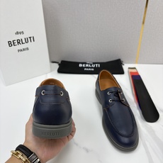 💋💍Berlut* 布鲁提 休闲系带乐福船鞋 绅士日常的轻奢之选 甄选细腻鹿皮🫎🫎打造,皮面肌理饱满柔和, 💋💍Berlut* 布鲁提 休闲系带乐福船鞋 绅士日常的轻奢之选 甄选细腻鹿皮🫎🫎打造,皮面肌理饱满柔和,