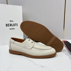 💋💍Berlut* 布鲁提 休闲系带乐福船鞋 绅士日常的轻奢之选 甄选细腻鹿皮🫎🫎打造,皮面肌理饱满柔和, 💋💍Berlut* 布鲁提 休闲系带乐福船鞋 绅士日常的轻奢之选 甄选细腻鹿皮🫎🫎打造,皮面肌理饱满柔和,