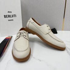 💋💍Berlut* 布鲁提 休闲系带乐福船鞋 绅士日常的轻奢之选 甄选细腻鹿皮🫎🫎打造,皮面肌理饱满柔和, 💋💍Berlut* 布鲁提 休闲系带乐福船鞋 绅士日常的轻奢之选 甄选细腻鹿皮🫎🫎打造,皮面肌理饱满柔和,