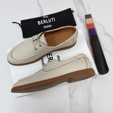 💋💍Berlut* 布鲁提 休闲系带乐福船鞋 绅士日常的轻奢之选 甄选细腻鹿皮🫎🫎打造,皮面肌理饱满柔和, 💋💍Berlut* 布鲁提 休闲系带乐福船鞋 绅士日常的轻奢之选 甄选细腻鹿皮🫎🫎打造,皮面肌理饱满柔和,