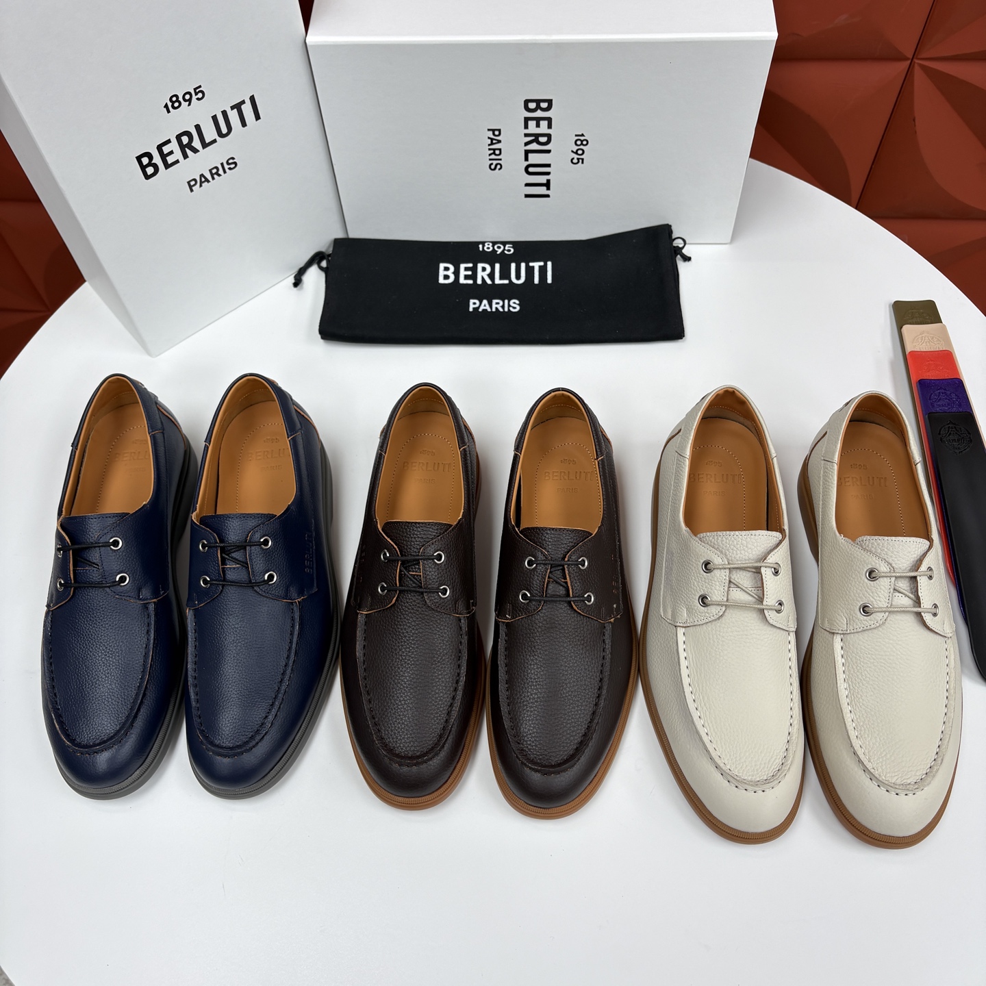💋💍Berlut* 布鲁提 休闲系带乐福船鞋 绅士日常的轻奢之选 甄选细腻鹿皮🫎🫎打造,皮面肌理饱满柔和, 💋💍Berlut* 布鲁提 休闲系带乐福船鞋 绅士日常的轻奢之选 甄选细腻鹿皮🫎🫎打造,皮面肌理饱满柔和,