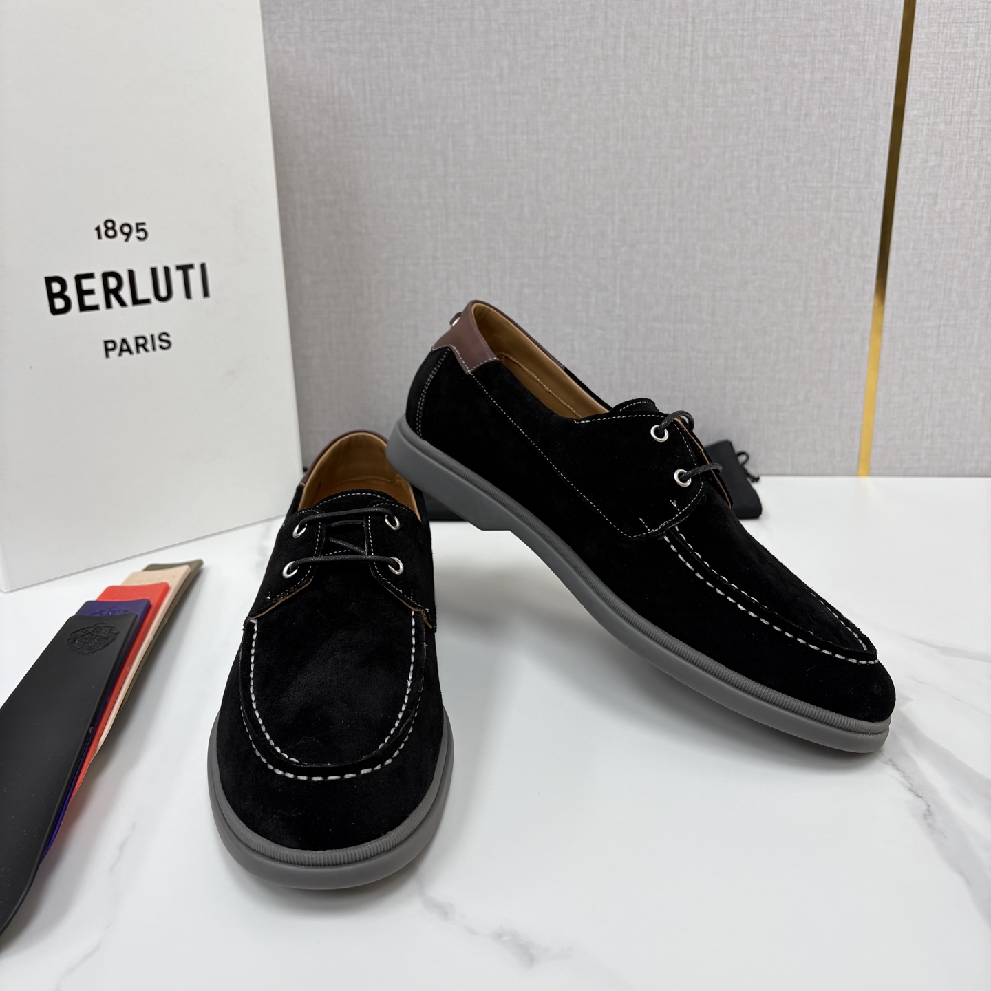 💋💍Berlut* 布鲁提 休闲系带乐福船鞋 绅士日常的轻奢之选 甄选进口细腻反毛皮打造,皮面肌理饱满柔和 💋💍Berlut* 布鲁提 休闲系带乐福船鞋 绅士日常的轻奢之选 甄选进口细腻反毛皮打造,皮面肌理饱满柔和