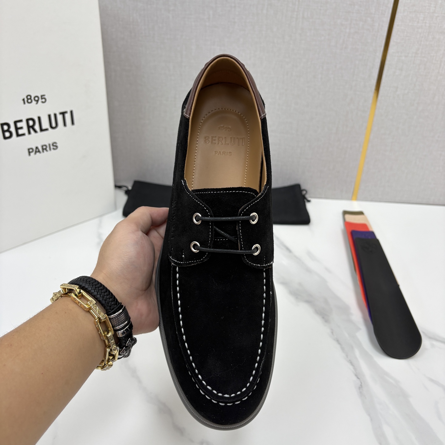 💋💍Berlut* 布鲁提 休闲系带乐福船鞋 绅士日常的轻奢之选 甄选进口细腻反毛皮打造,皮面肌理饱满柔和 💋💍Berlut* 布鲁提 休闲系带乐福船鞋 绅士日常的轻奢之选 甄选进口细腻反毛皮打造,皮面肌理饱满柔和