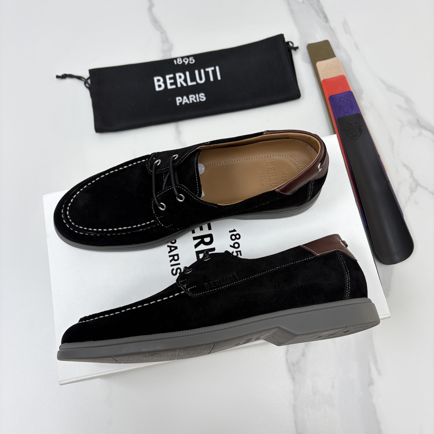 💋💍Berlut* 布鲁提 休闲系带乐福船鞋 绅士日常的轻奢之选 甄选进口细腻反毛皮打造,皮面肌理饱满柔和 💋💍Berlut* 布鲁提 休闲系带乐福船鞋 绅士日常的轻奢之选 甄选进口细腻反毛皮打造,皮面肌理饱满柔和