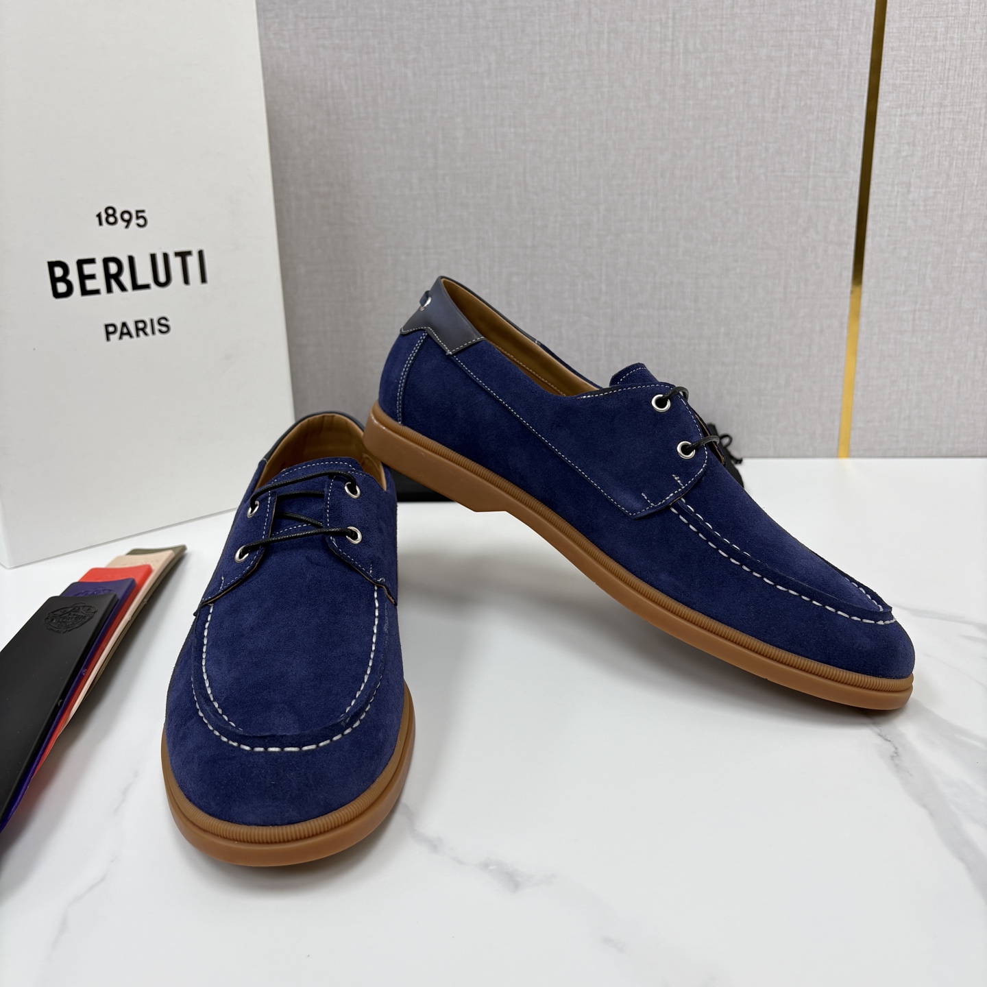 💋💍Berlut* 布鲁提 休闲系带乐福船鞋 绅士日常的轻奢之选 甄选进口细腻反毛皮打造,皮面肌理饱满柔和 💋💍Berlut* 布鲁提 休闲系带乐福船鞋 绅士日常的轻奢之选 甄选进口细腻反毛皮打造,皮面肌理饱满柔和