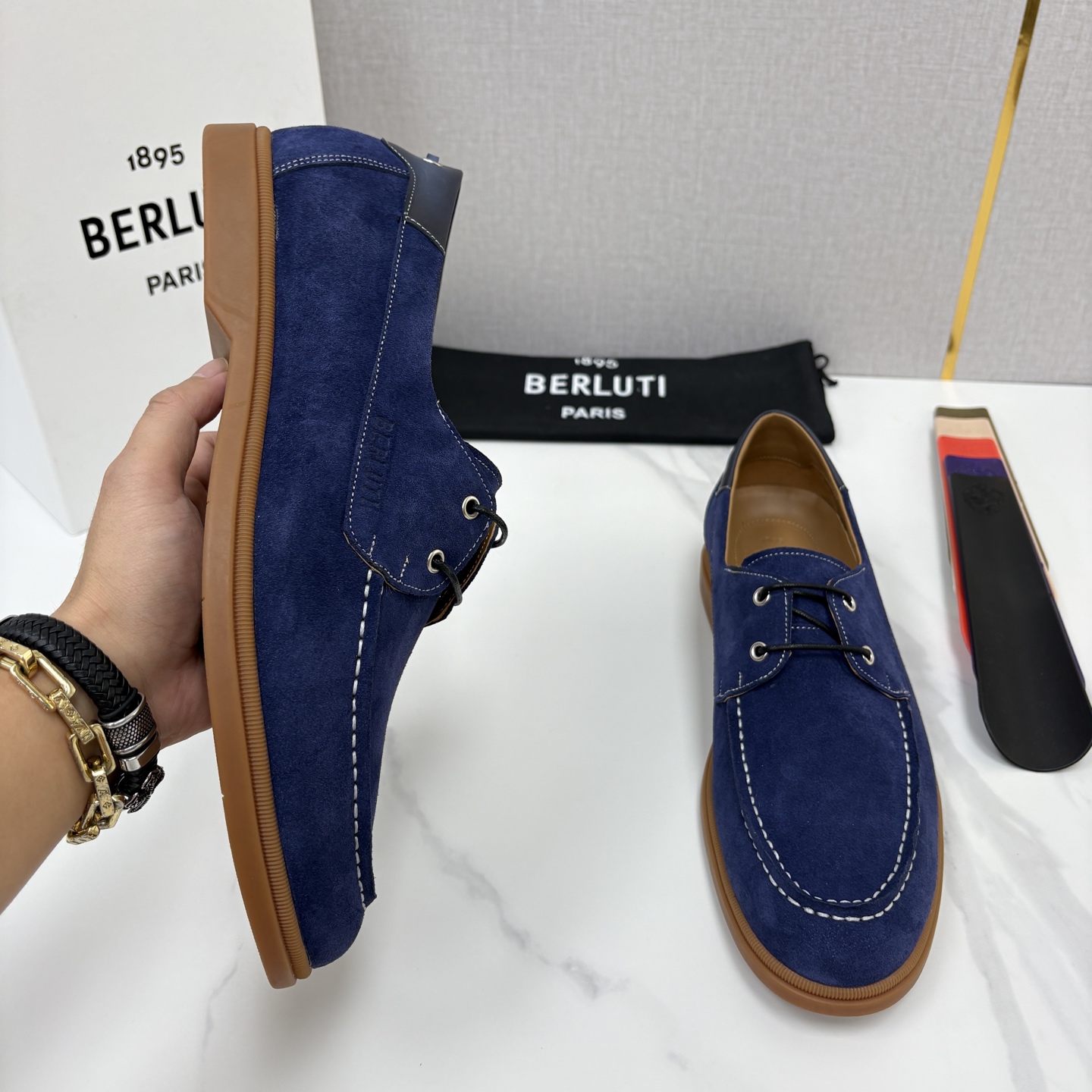 💋💍Berlut* 布鲁提 休闲系带乐福船鞋 绅士日常的轻奢之选 甄选进口细腻反毛皮打造,皮面肌理饱满柔和 💋💍Berlut* 布鲁提 休闲系带乐福船鞋 绅士日常的轻奢之选 甄选进口细腻反毛皮打造,皮面肌理饱满柔和