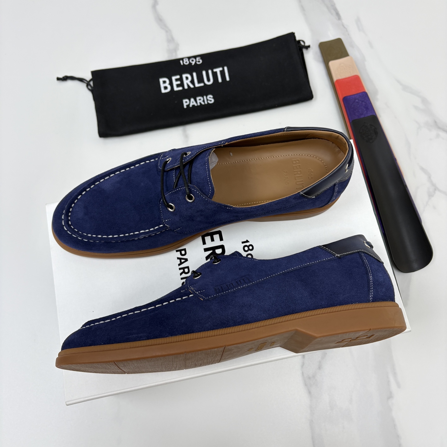 💋💍Berlut* 布鲁提 休闲系带乐福船鞋 绅士日常的轻奢之选 甄选进口细腻反毛皮打造,皮面肌理饱满柔和 💋💍Berlut* 布鲁提 休闲系带乐福船鞋 绅士日常的轻奢之选 甄选进口细腻反毛皮打造,皮面肌理饱满柔和