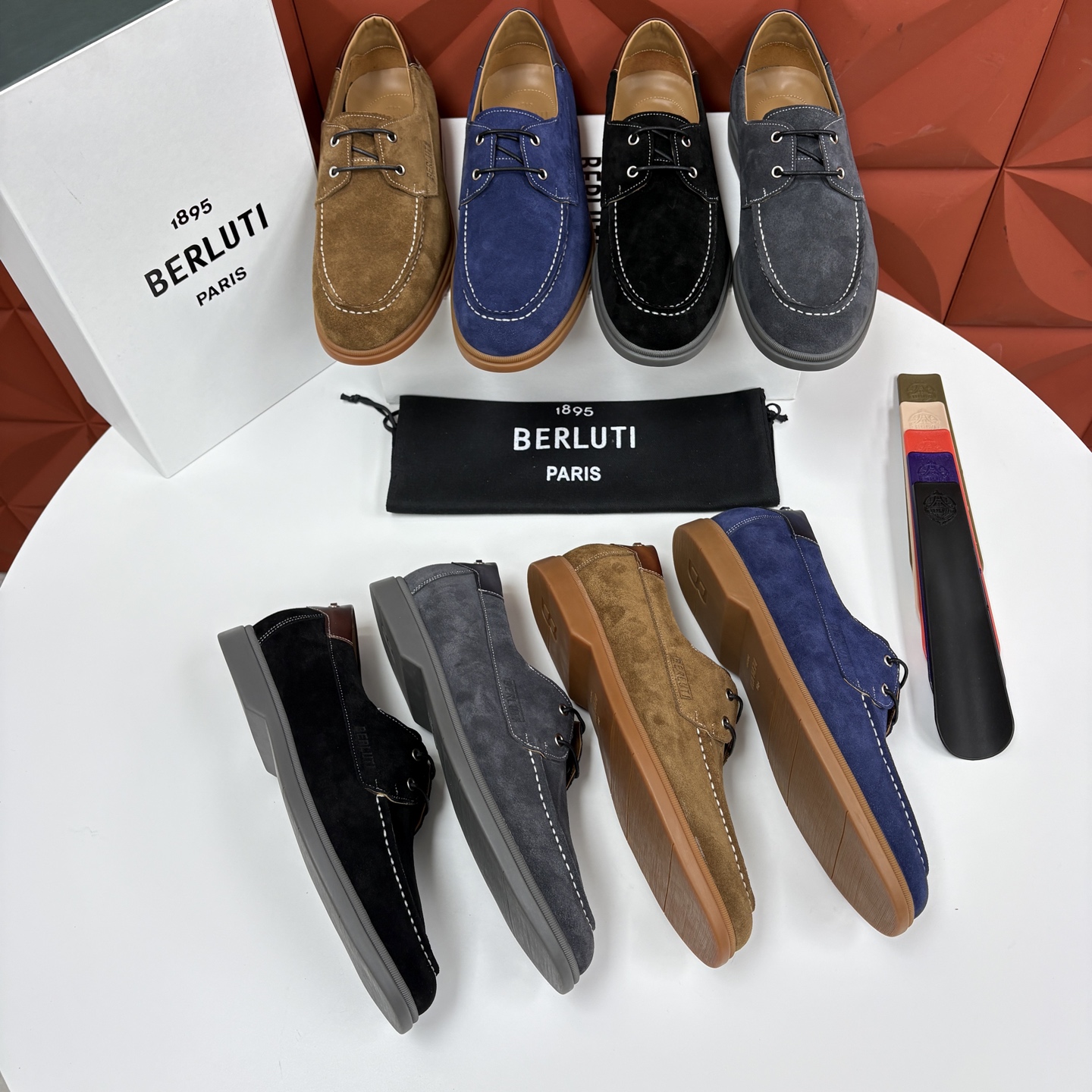 💋💍Berlut* 布鲁提 休闲系带乐福船鞋 绅士日常的轻奢之选 甄选进口细腻反毛皮打造,皮面肌理饱满柔和 💋💍Berlut* 布鲁提 休闲系带乐福船鞋 绅士日常的轻奢之选 甄选进口细腻反毛皮打造,皮面肌理饱满柔和