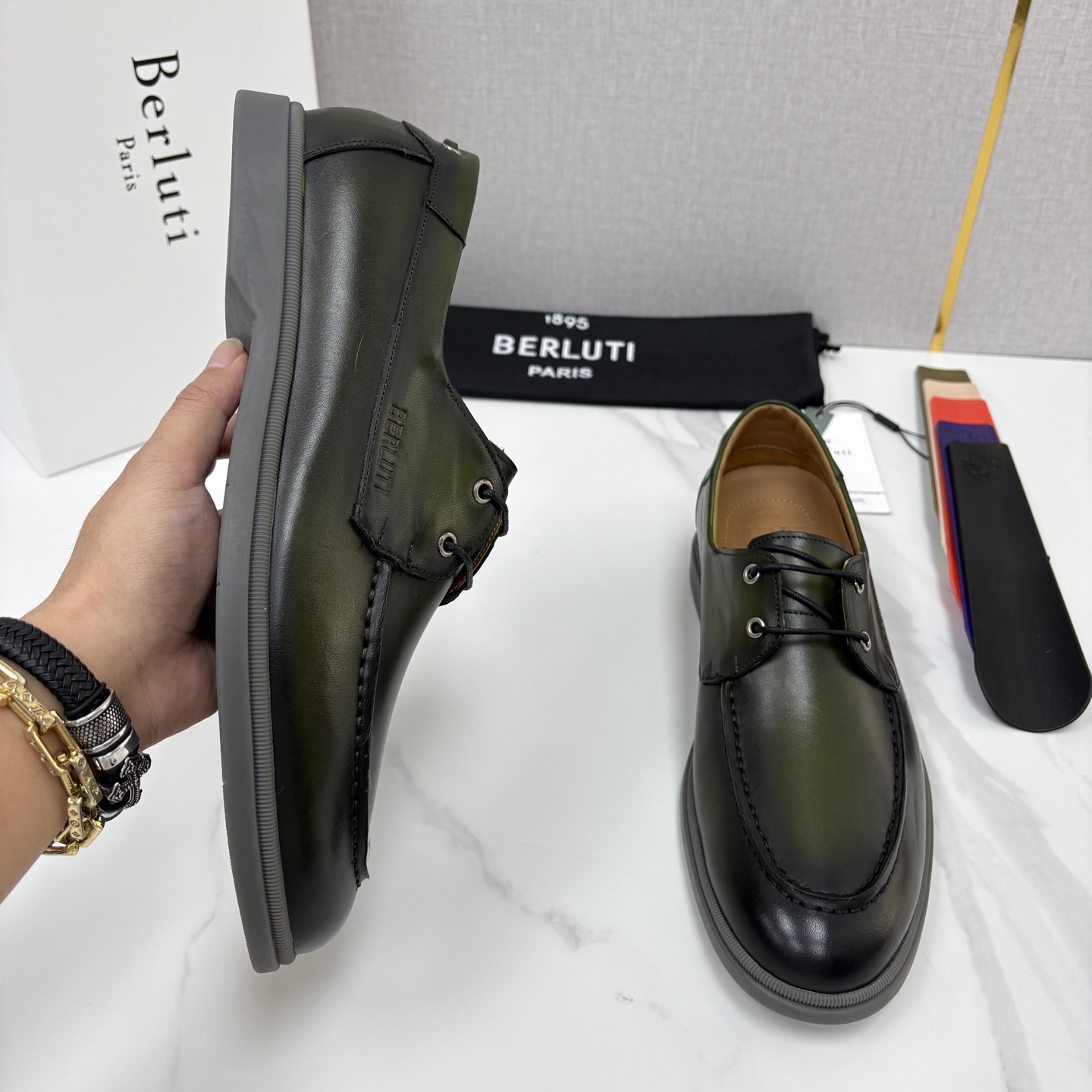 💋💍Berlut* 布鲁提 休闲系带乐福船鞋 绅士日常的轻奢之选 甄选进口细腻小牛皮胚改色打造,皮面平纹柔 💋💍Berlut* 布鲁提 休闲系带乐福船鞋 绅士日常的轻奢之选 甄选进口细腻小牛皮胚改色打造,皮面平纹柔