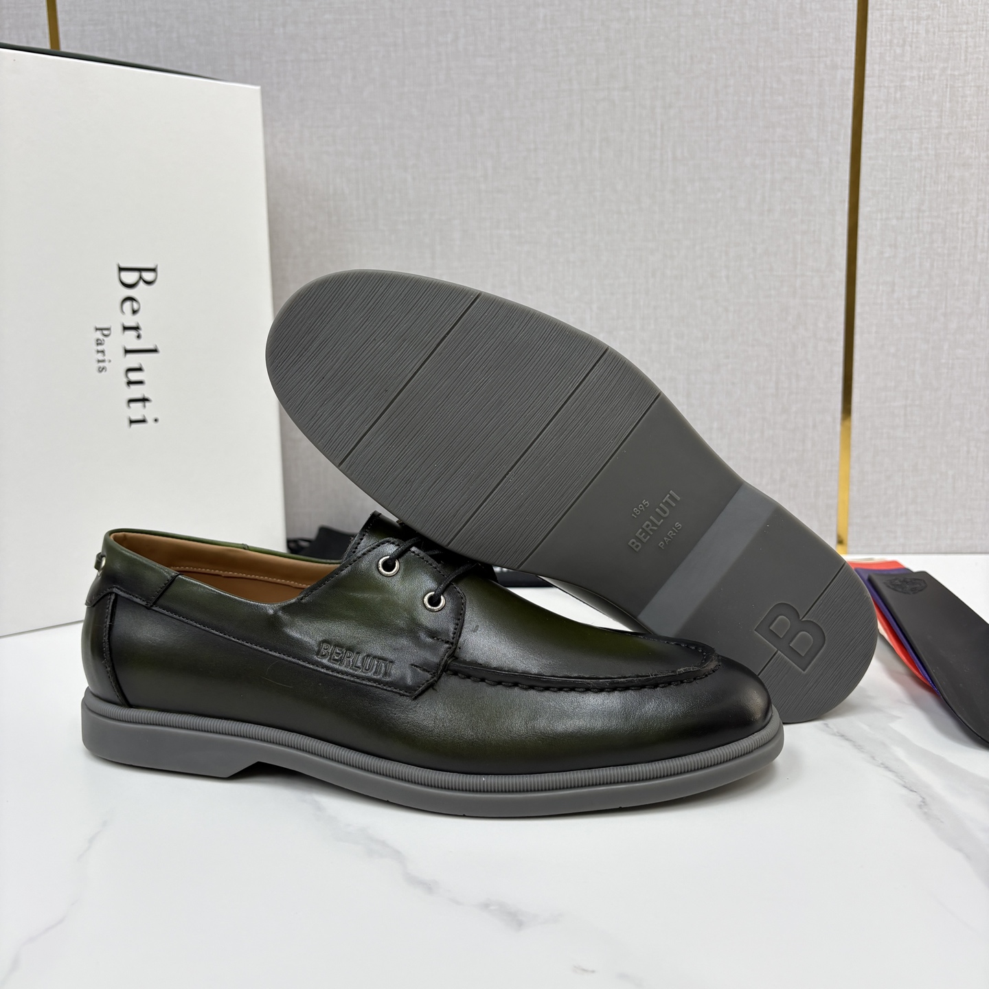 💋💍Berlut* 布鲁提 休闲系带乐福船鞋 绅士日常的轻奢之选 甄选进口细腻小牛皮胚改色打造,皮面平纹柔 💋💍Berlut* 布鲁提 休闲系带乐福船鞋 绅士日常的轻奢之选 甄选进口细腻小牛皮胚改色打造,皮面平纹柔