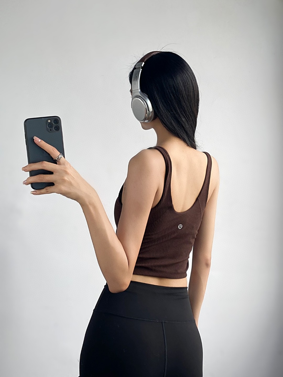 Lululemon Align tank yoga brown