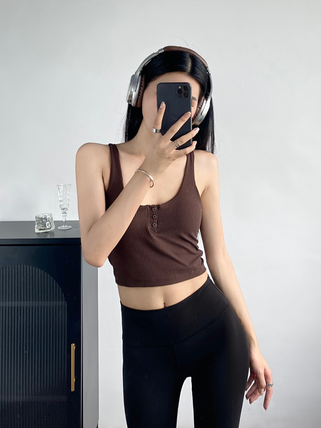 Lululemon Align tank yoga brown
