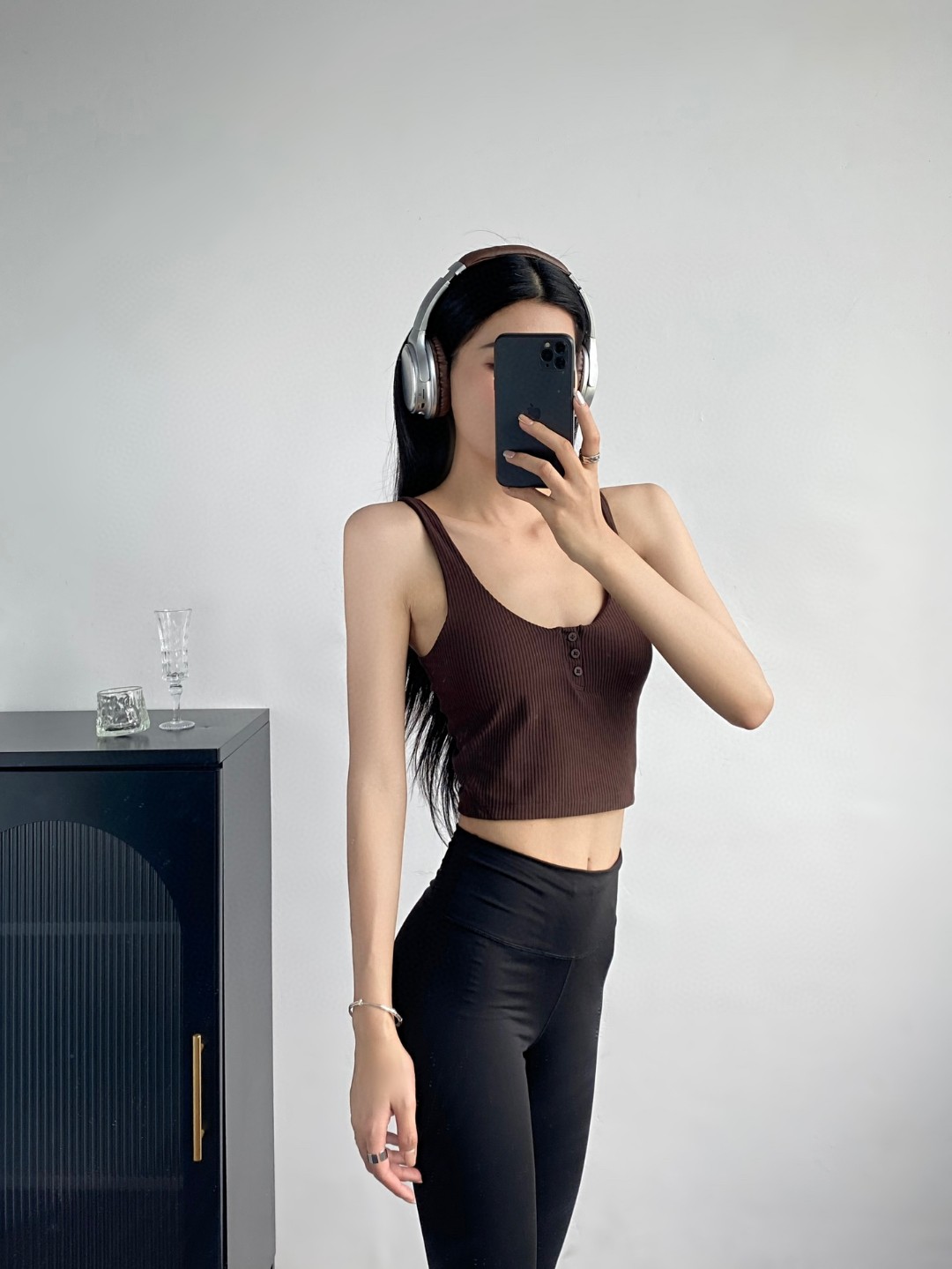 Lululemon Align tank yoga brown