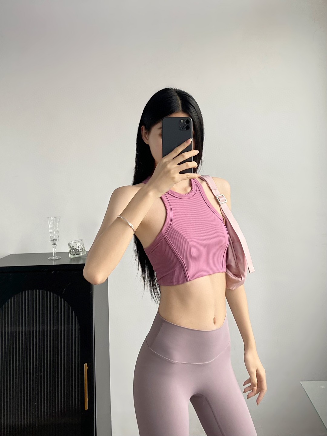 Lulu Bra lululemon Ribbed Nulu LW2DKIS yoga