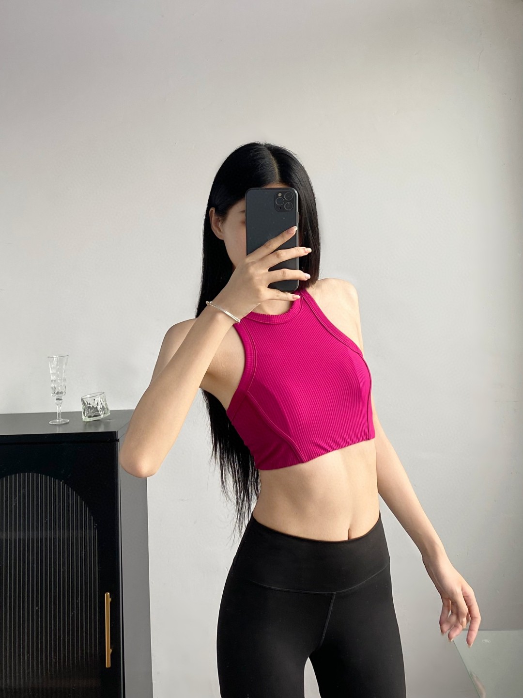 Lulu Bra lululemon Ribbed Nulu LW2DKIS yoga
