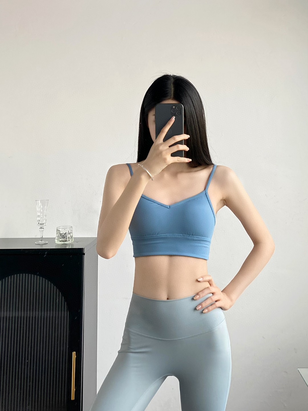 Lululemon Align sports bra yoga blue