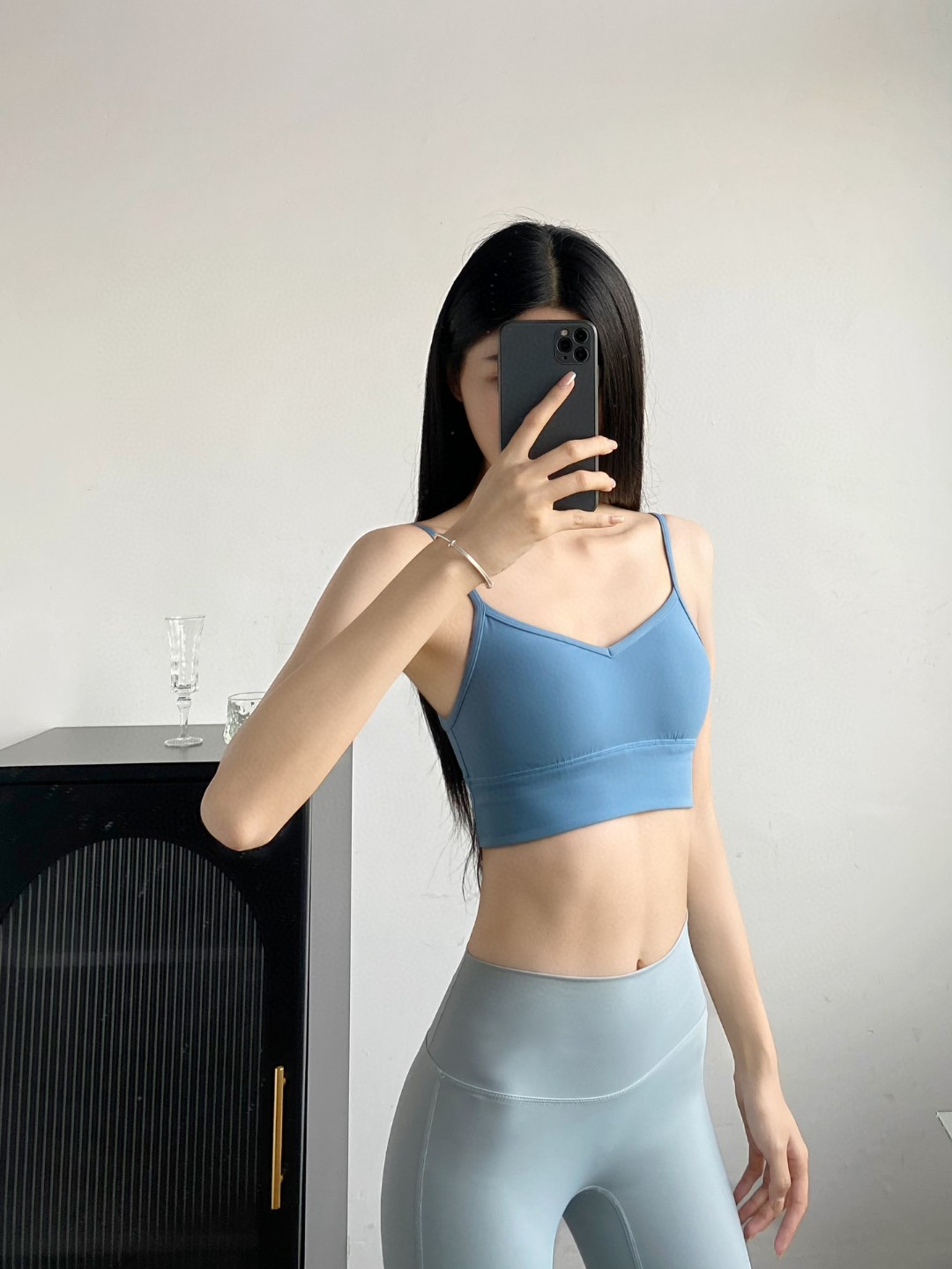 Lululemon Align sports bra yoga blue