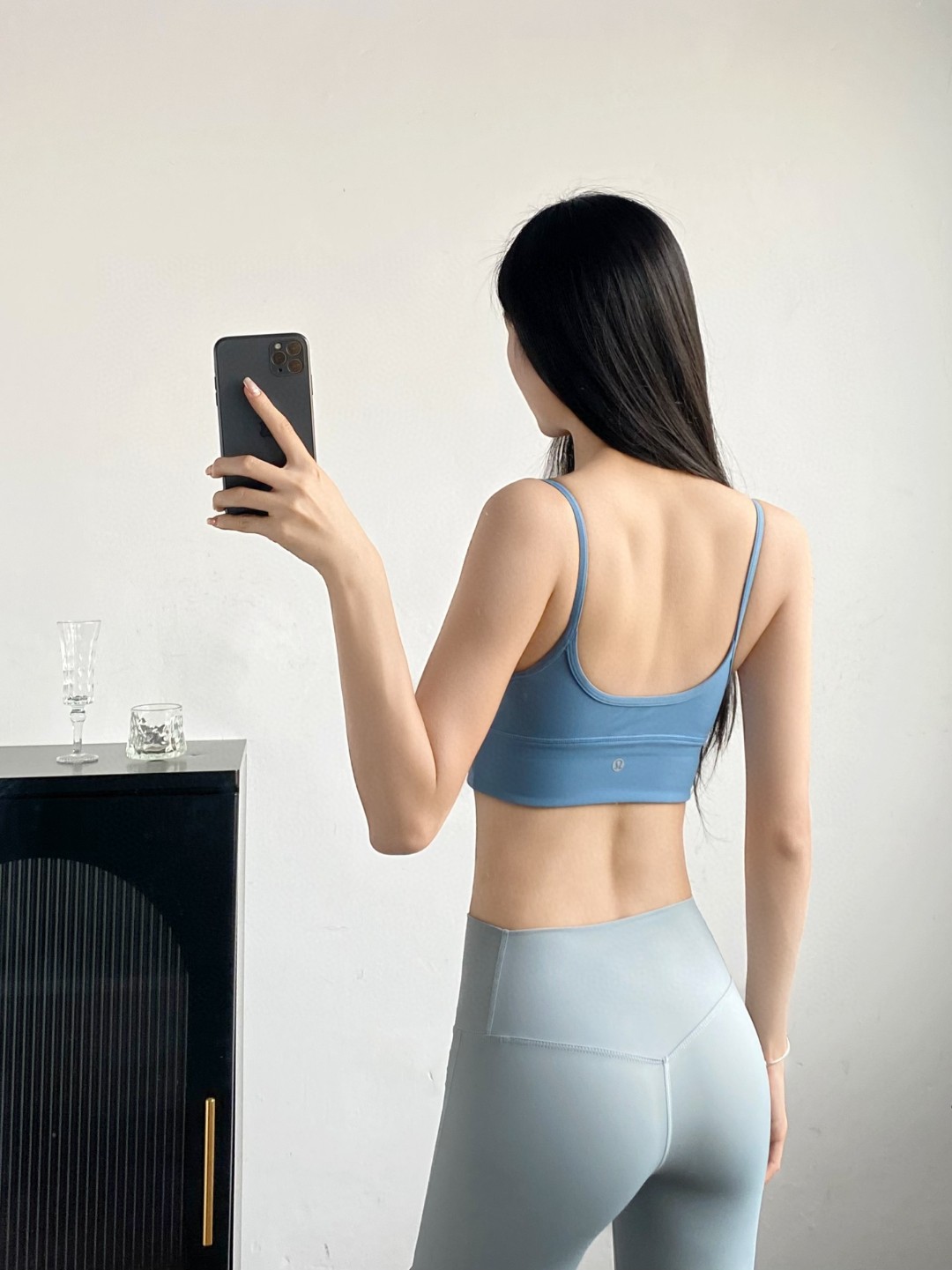 Lululemon Align sports bra yoga blue