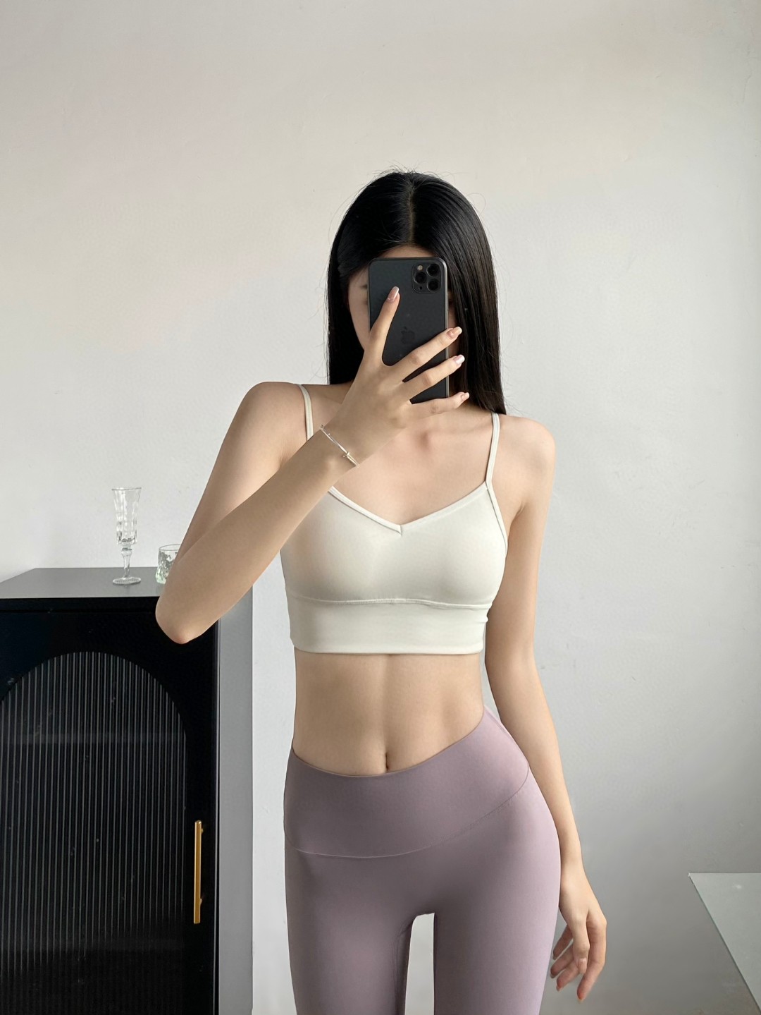 Lululemon Align sports bra yoga white