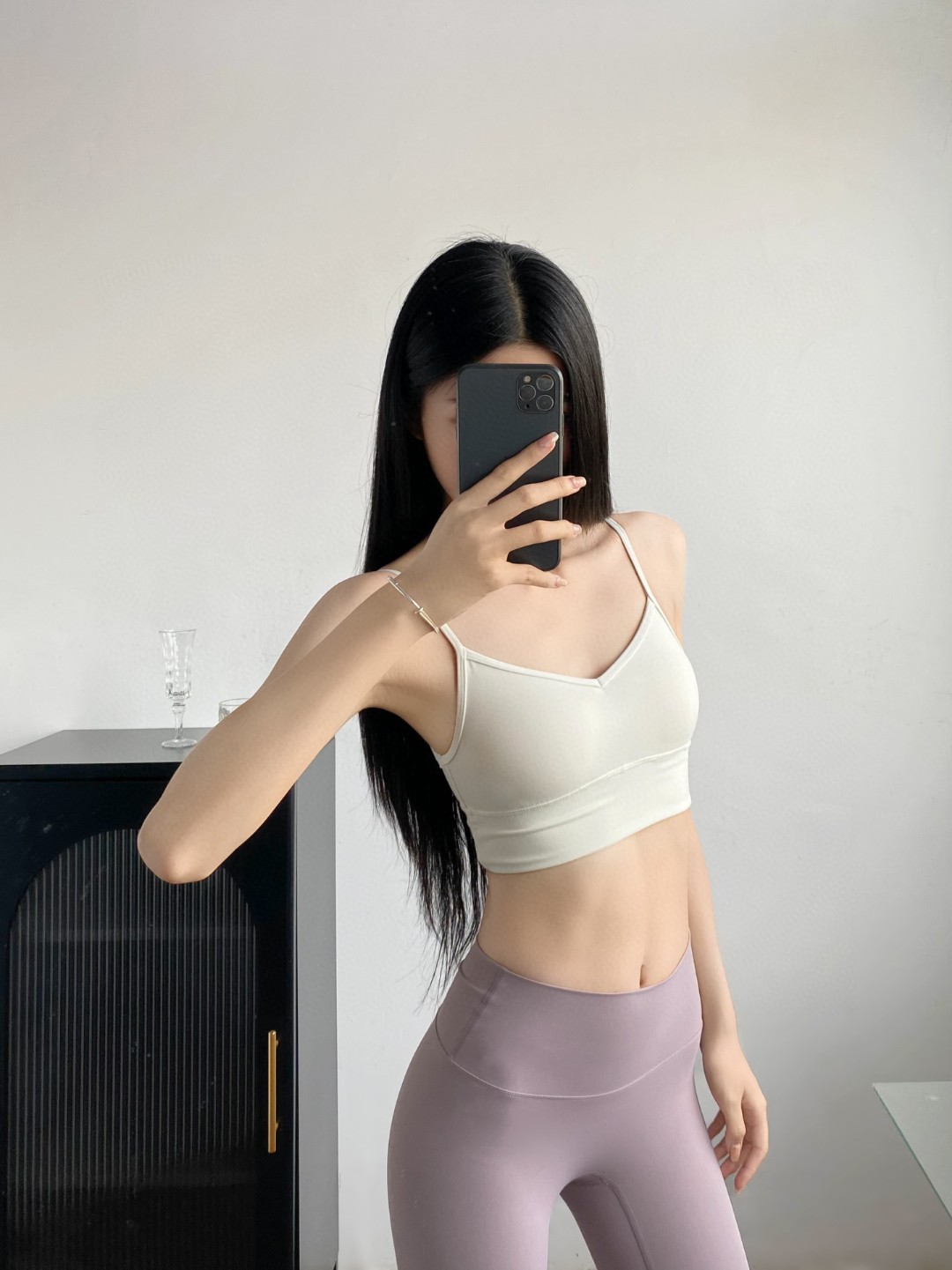 Lululemon Align sports bra yoga white
