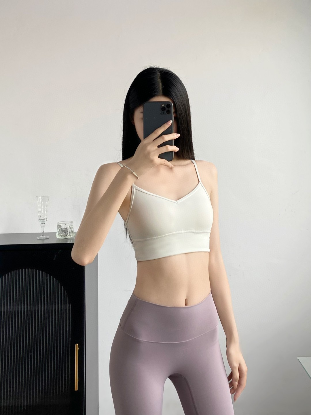 Lululemon Align sports bra yoga white