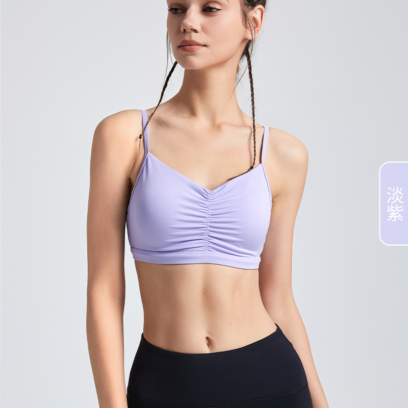 Lululemon sports bra yoga black