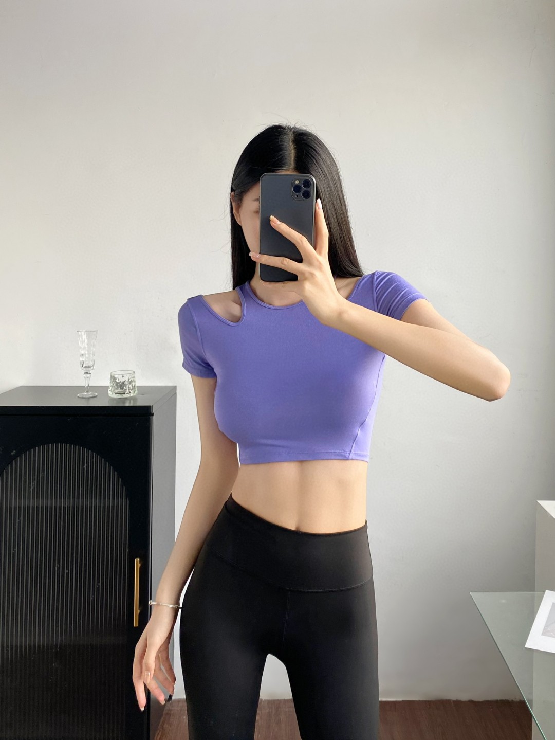Lululemon t-shirt everyday purple yoga
