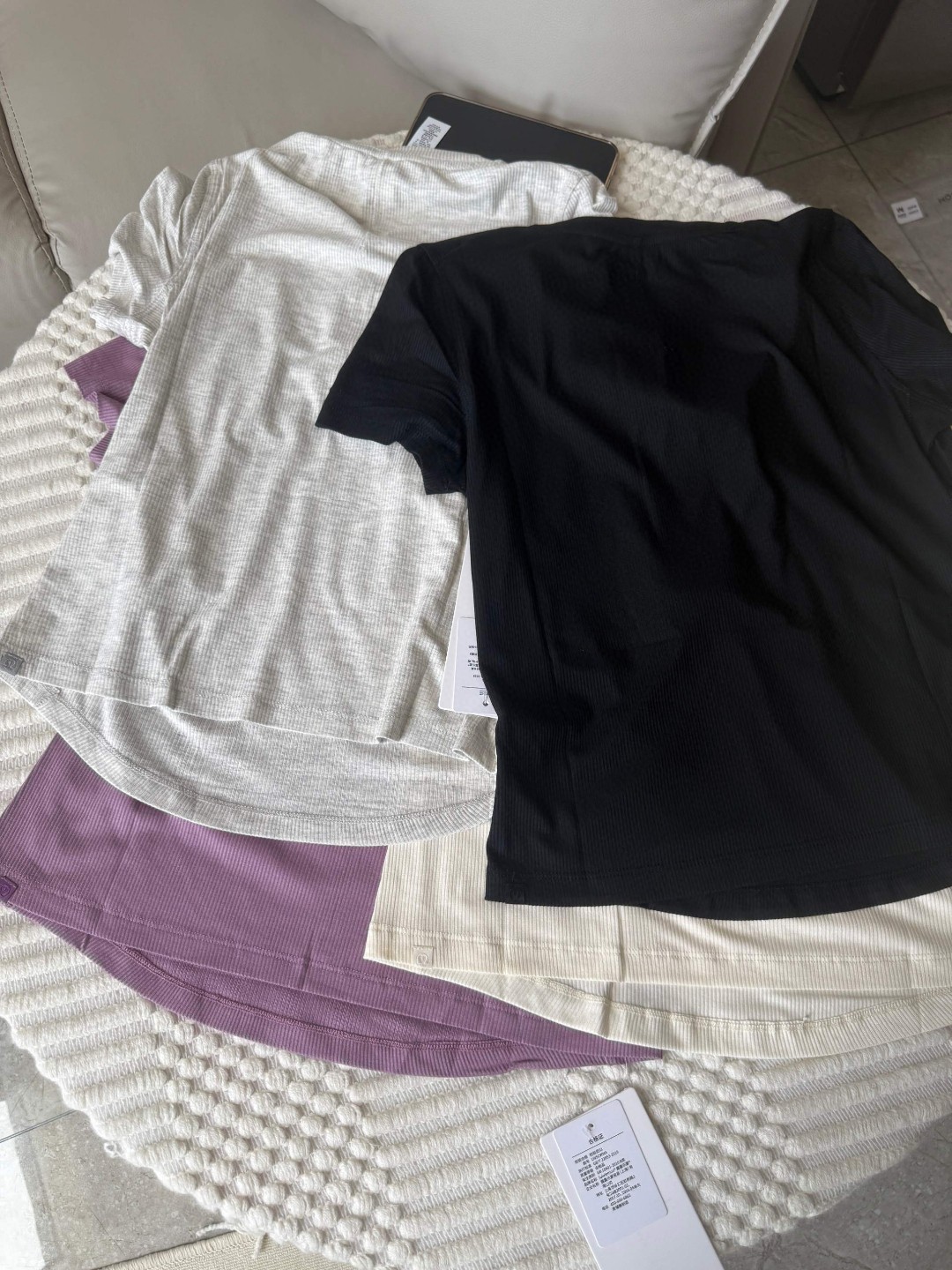 Lululemon Hold Tight t-shirt everyday lavender yoga