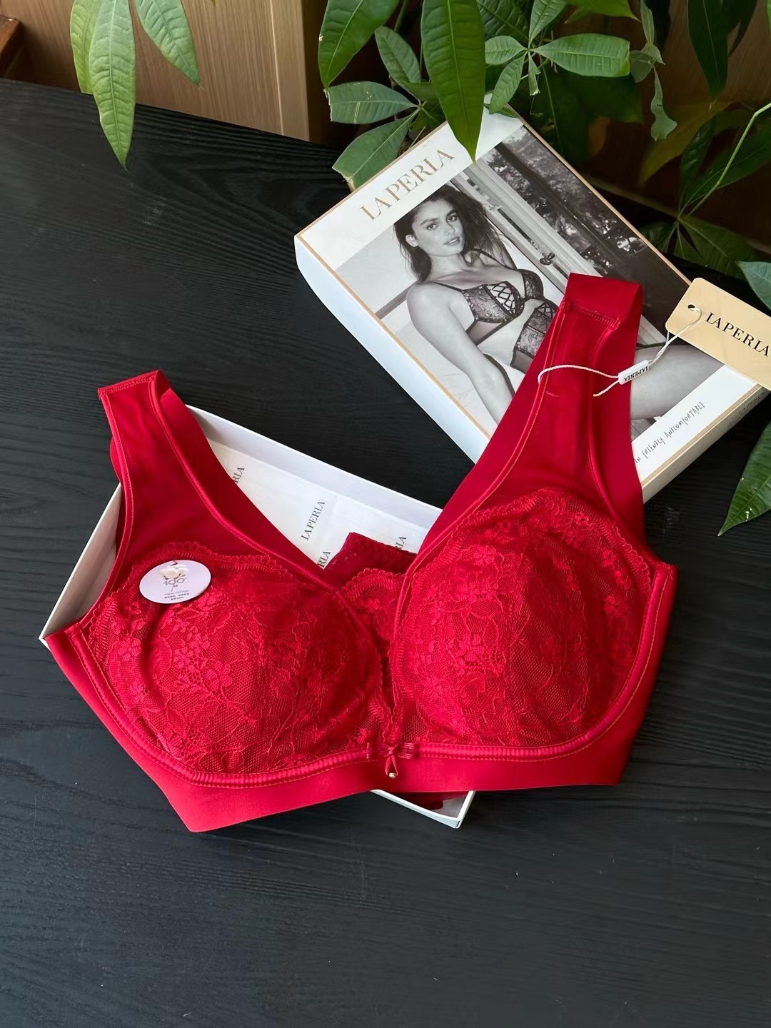 LP 2025 New Year Red Lingerie Set - Comprehensive