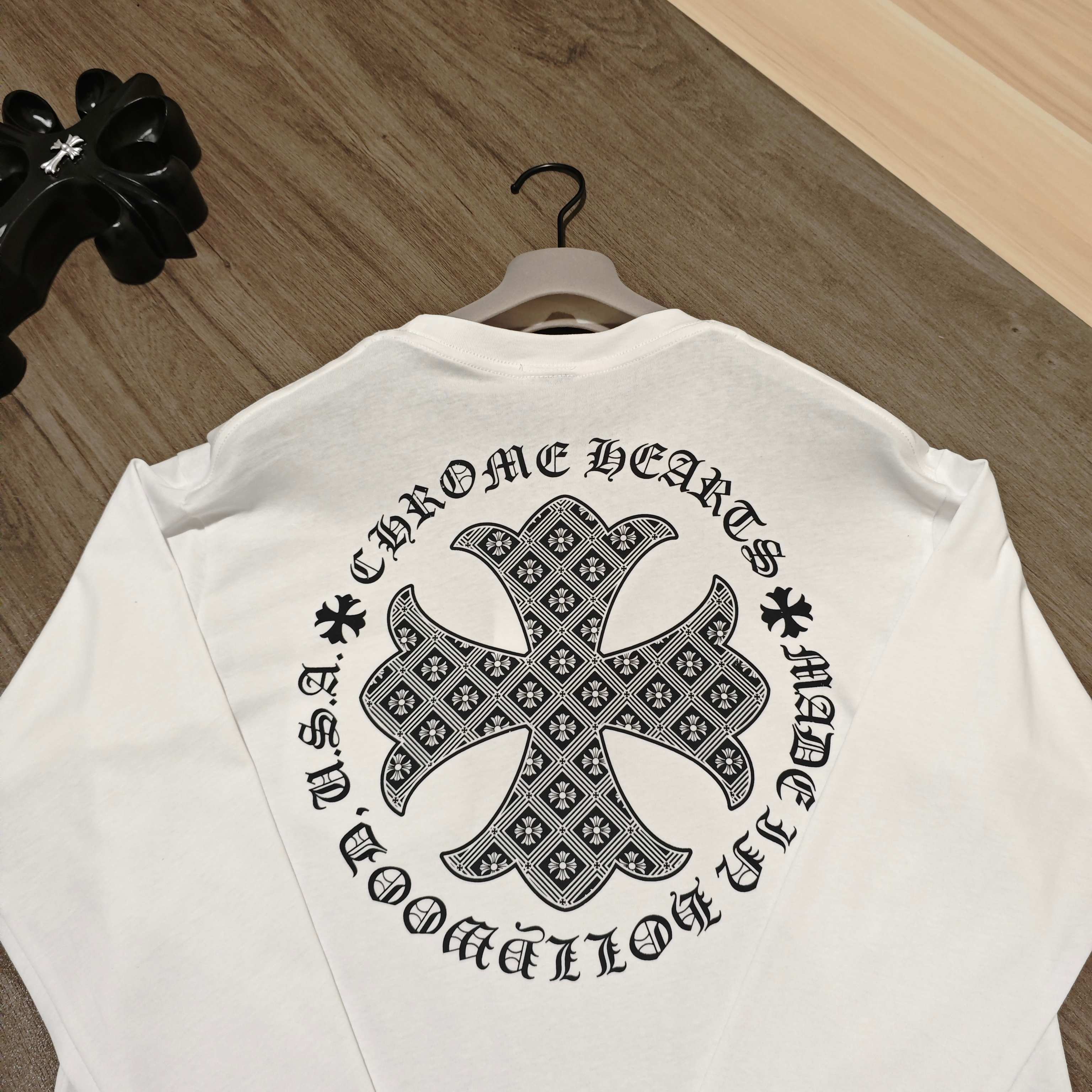Chrome Hearts CH/Vintage 中古十字暗纹长袖