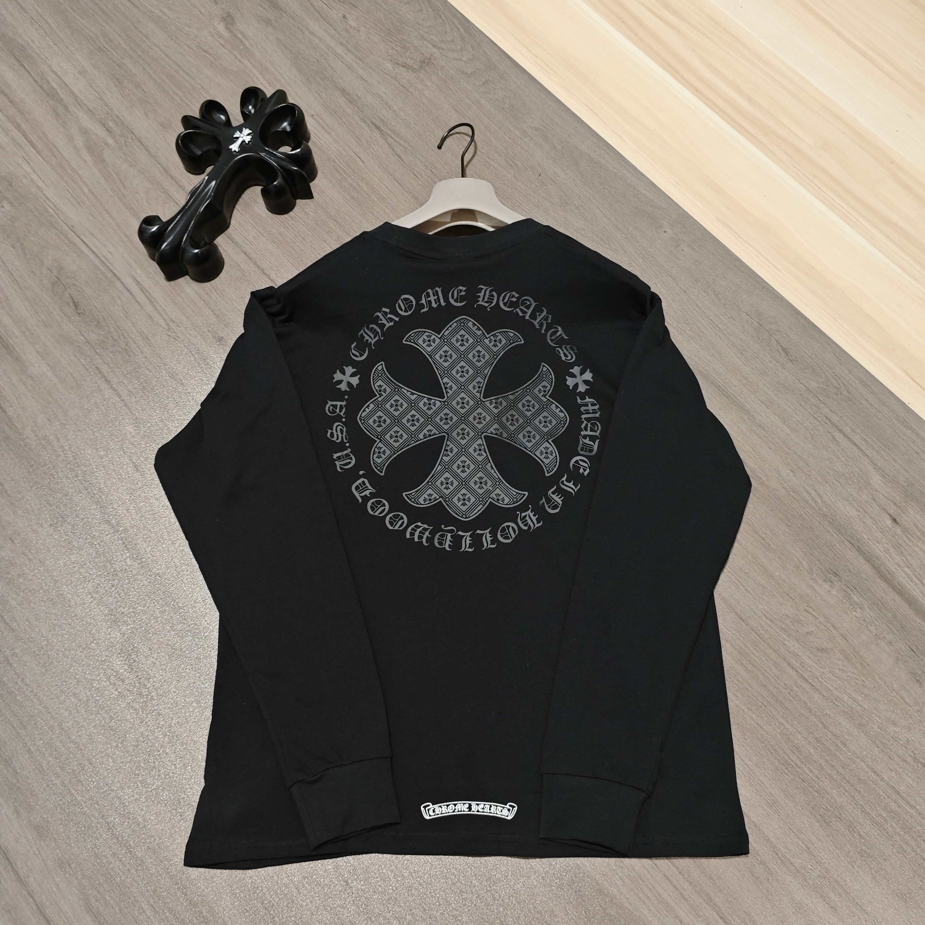 Chrome Hearts CH/Vintage 中古十字暗纹长袖