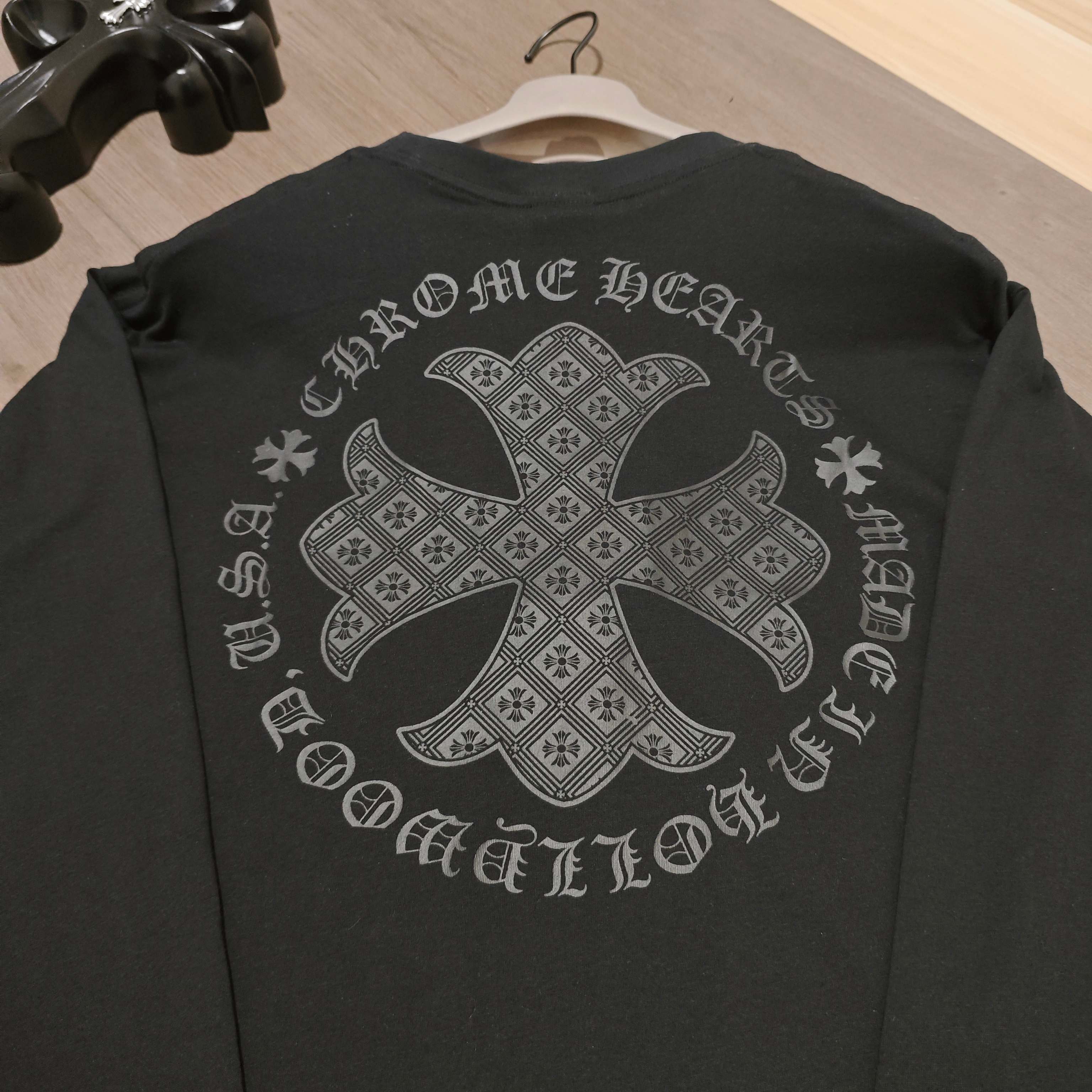 Chrome Hearts CH/Vintage 中古十字暗纹长袖